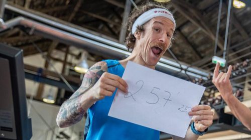 Florian Neuschwander 50 km-es futópaodos világcsúcs 2:57:25