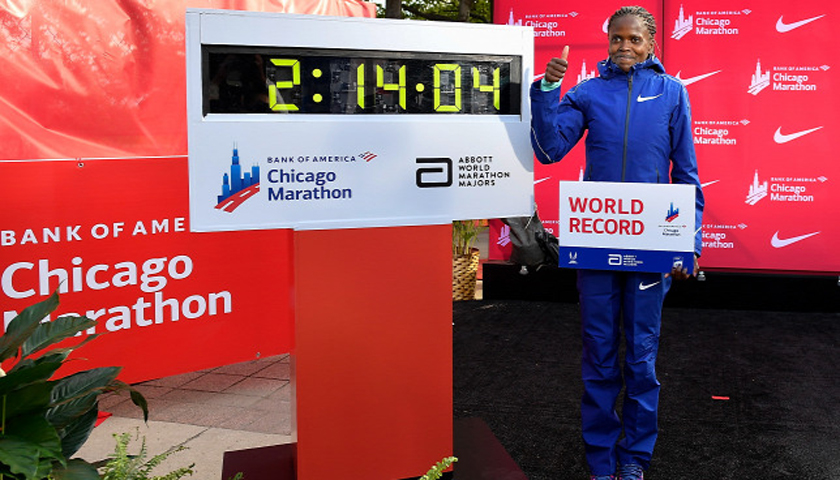 Brigid Kosgei Chicago Marathon 2019