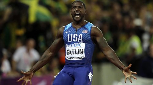 Justin Gatlin Tokió 100 m