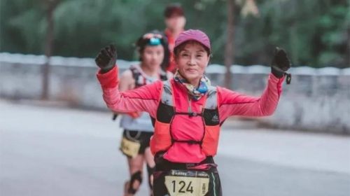 Wang Lang 70 éves maratonfutó