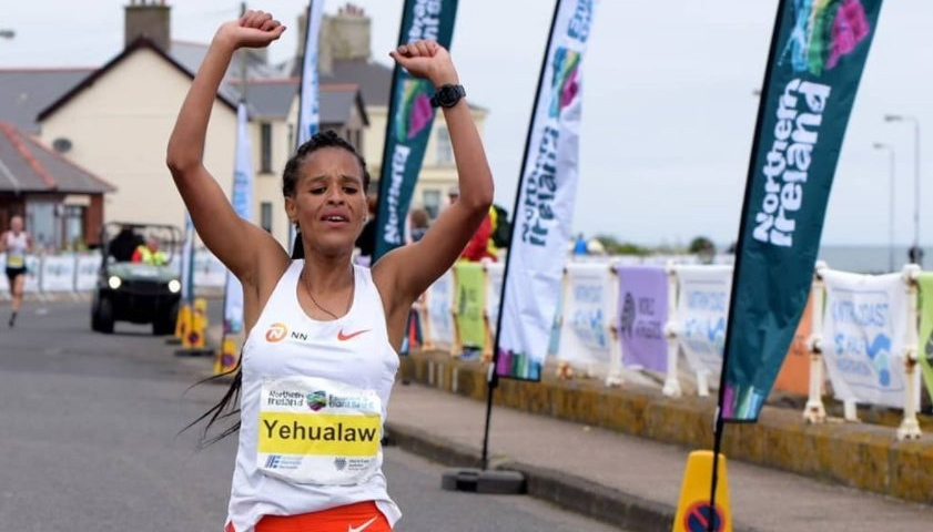 Yelamzerf Yehualaw Antrim Coast Half Marathon 2021