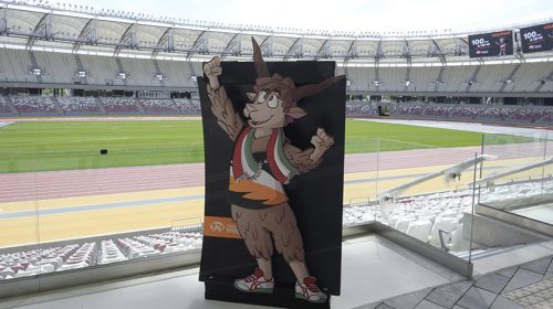 Youhuu - atlétikai világbajnokság 2023 Budapest kabalafigura